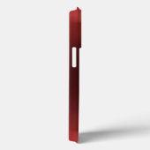 オレンジパーソナライズされた色の放射状テクスチャiphone 15 Case-Mate iPhoneケース (裏面 / 右)