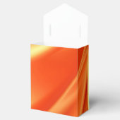 オレンジパーソナライズされた色 フェイバーボックス (オープン)