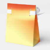 オレンジパーソナライズされた色 フェイバーボックス (裏面サイド)