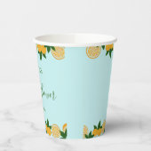 オレンジパーティーフルーツフレッシュベビー 紙コップ (左)