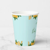 オレンジパーティーフルーツフレッシュベビー 紙コップ (右)