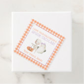 オレンジパープルスポック – タキュラーハロウィン不気味キッズ フェイバータグ (インサイチュ)