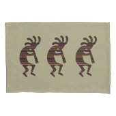 オレンジパープルタンブラックサウスウエストココペリ 枕カバー (正面左)