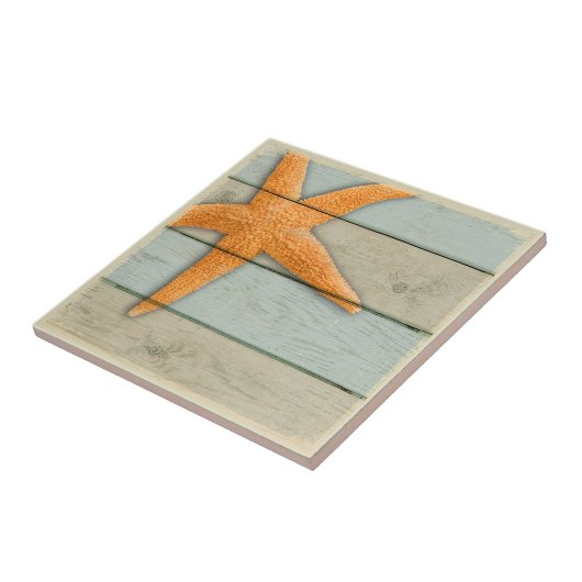 オレンジヒトデ タイル (側面)