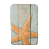 オレンジヒトデ バスマット (正面縦)