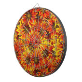 オレンジヒマワリ ダーツボード (正面右)