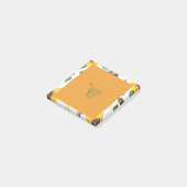 オレンジヒマワリ ポストイット (アングル)