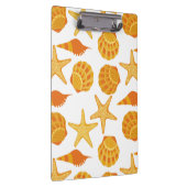 オレンジビーチの貝パターン クリップボード (右)