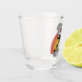 オレンジビーチ，アラバマ ショットグラス (左)