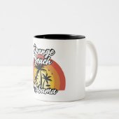 オレンジビーチ,アラバマ ツートーンマグカップ (正面右)