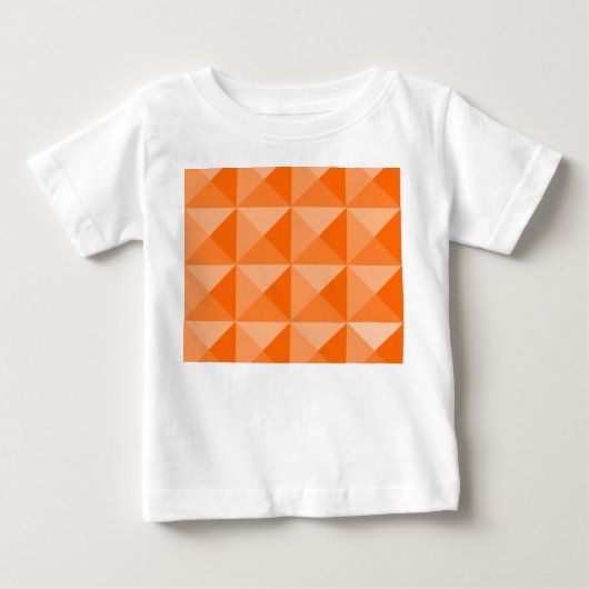 オレンジピラミッド ベビーTシャツ (正面)