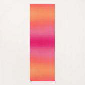 オレンジピンクオンブレ ヨガマット (正面)