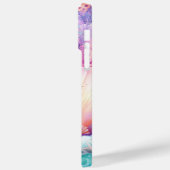 オレンジピンクパープルパステルシーシェル Case-Mate iPhoneケース (裏面 / 左)