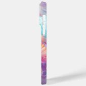 オレンジピンクパープルパステルシーシェル Case-Mate iPhoneケース (裏面 / 左)