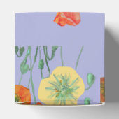 オレンジピンクポピーフローラお誕生日ケーキお願いボックス フェイバーボックス (上部)