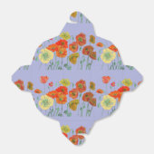 オレンジピンクポピーフローラお誕生日ケーキお願いボックス フェイバーボックス (折り畳みなし)