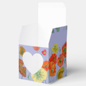 オレンジピンクポピーフローラお誕生日ケーキお願いボックス フェイバーボックス (オープン)