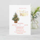 オレンジピンクリスマスパーティー 招待状 (スタンド正面)