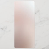 オレンジピーチフローラメニュー メニュー (裏面)