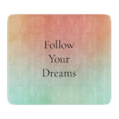 オレンジピーチミント カッティングボード (正面)