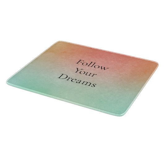 オレンジピーチミント カッティングボード (角)