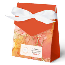 オレンジピーチ金ゴールドマーブルスモールビジネス