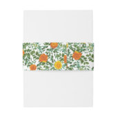 オレンジピーニー&バラフローラ結婚ズ 招待状ベリーバンド (裏面例)