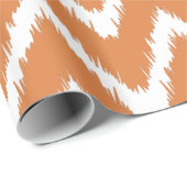 オレンジピールサザンコテージシェブロン ラッピングペーパー (ロールコーナー)