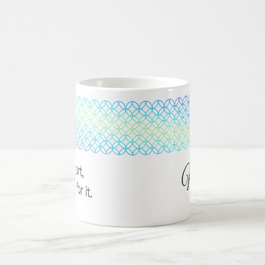 オレンジピールパーソナ縁どライズドマグカップ コーヒーマグカップ (中央)