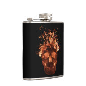 オレンジファイアスカルフラスコ フラスク (右)