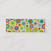 オレンジファンキーな点 スキニー名刺 (裏面)