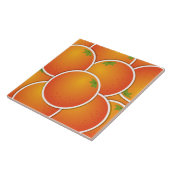 オレンジファンキー色 タイル (側面)