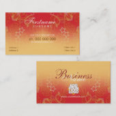 オレンジファンタジーカード 名刺 (正面/裏面)