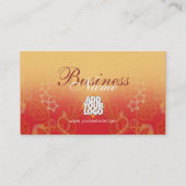 オレンジファンタジーカード 名刺 (裏面)