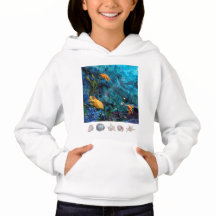 オレンジフィッシュブルー海