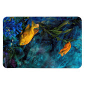 オレンジフィッシュブルー海 マグネット (横)