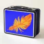 オレンジフェザー メタルランチボックス (裏面)