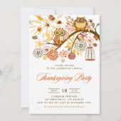 オレンジフェスティバルフールスサンクスギビングパーティー 招待状 (正面)