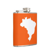 オレンジフェスティバルブラジル フラスク (右)