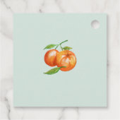 オレンジフラスシトラスボタニッ結婚クス フェイバータグ (裏面)