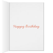 オレンジフラミンゴ水彩鳥画 (内側 (右))