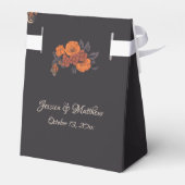 オレンジフラワーシンプルズエレガントサンキュー フェイバーボックス (裏面サイド)