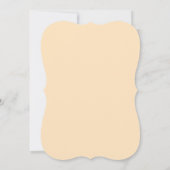 オレンジフラワーズメイソンジャーバチェロレッテ招待状 招待状 (裏面)