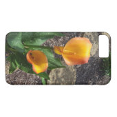 オレンジフラワーフォト自然 Case-Mate iPhoneケース (裏面(横))