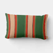 オレンジフラワー装飾用クッション ランバークッション (裏面)