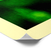 オレンジフラワー《写真》ぼけ味サニー ポスター (角)