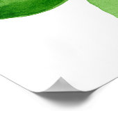 オレンジフルーツと花夏フローラ植物学 ポスター (角)