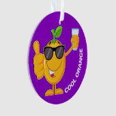 オレンジフルーツオーナメント オーナメント (正面)