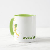 オレンジフルーツスライスのコーヒーマグ マグカップ (正面左)