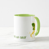 オレンジフルーツスライスのコーヒーマグ マグカップ (正面右)